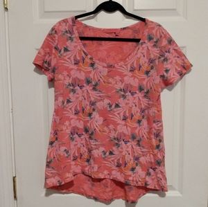 Fresh Produce Tropical  Floral Tee Shirt 16